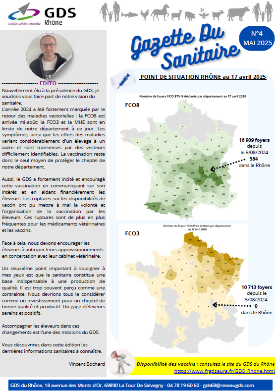 1ere_page_gazette_sanitaire_numero4