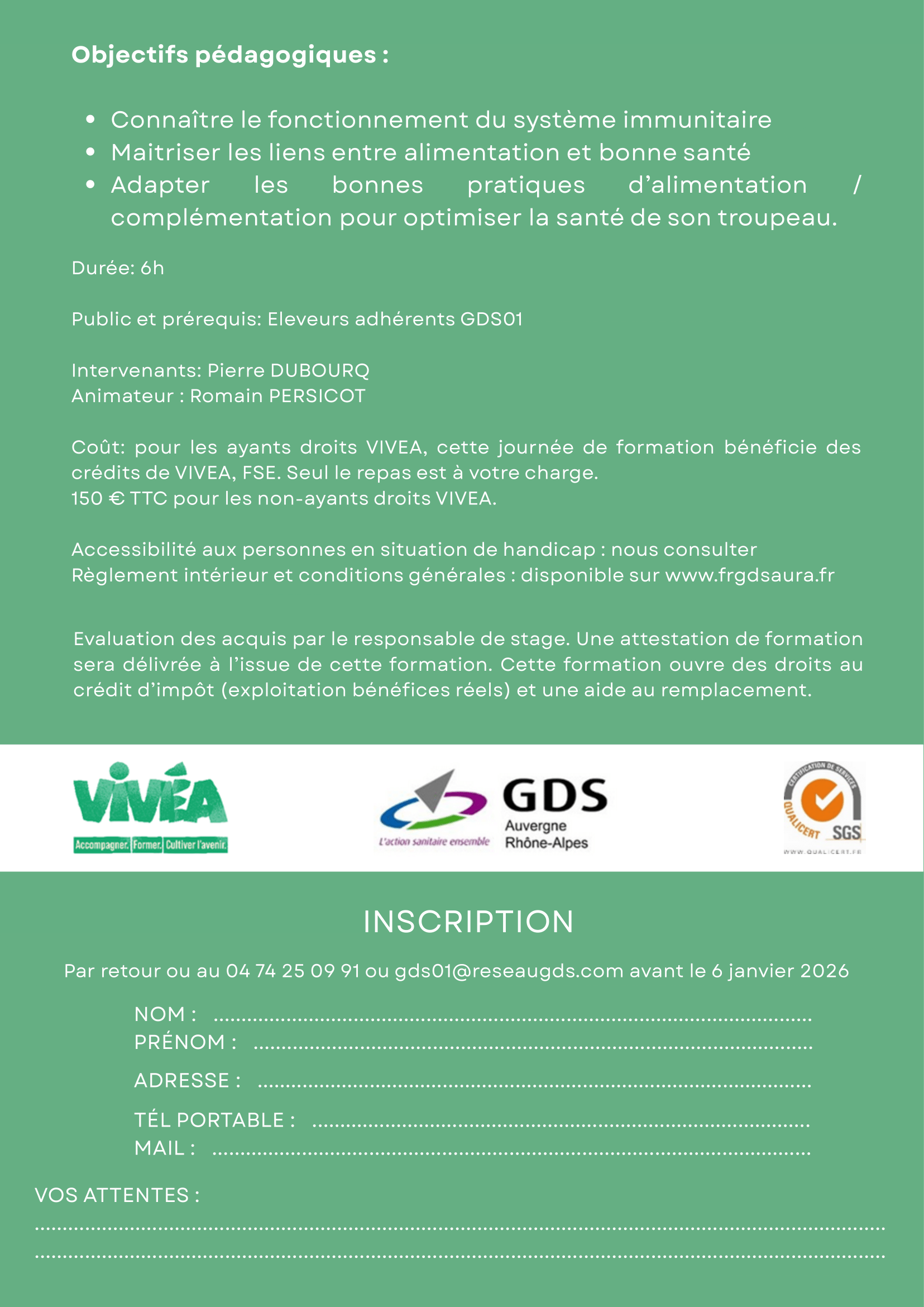 Journée Technique Caprine - Immunité - 13 janvier 2026-2